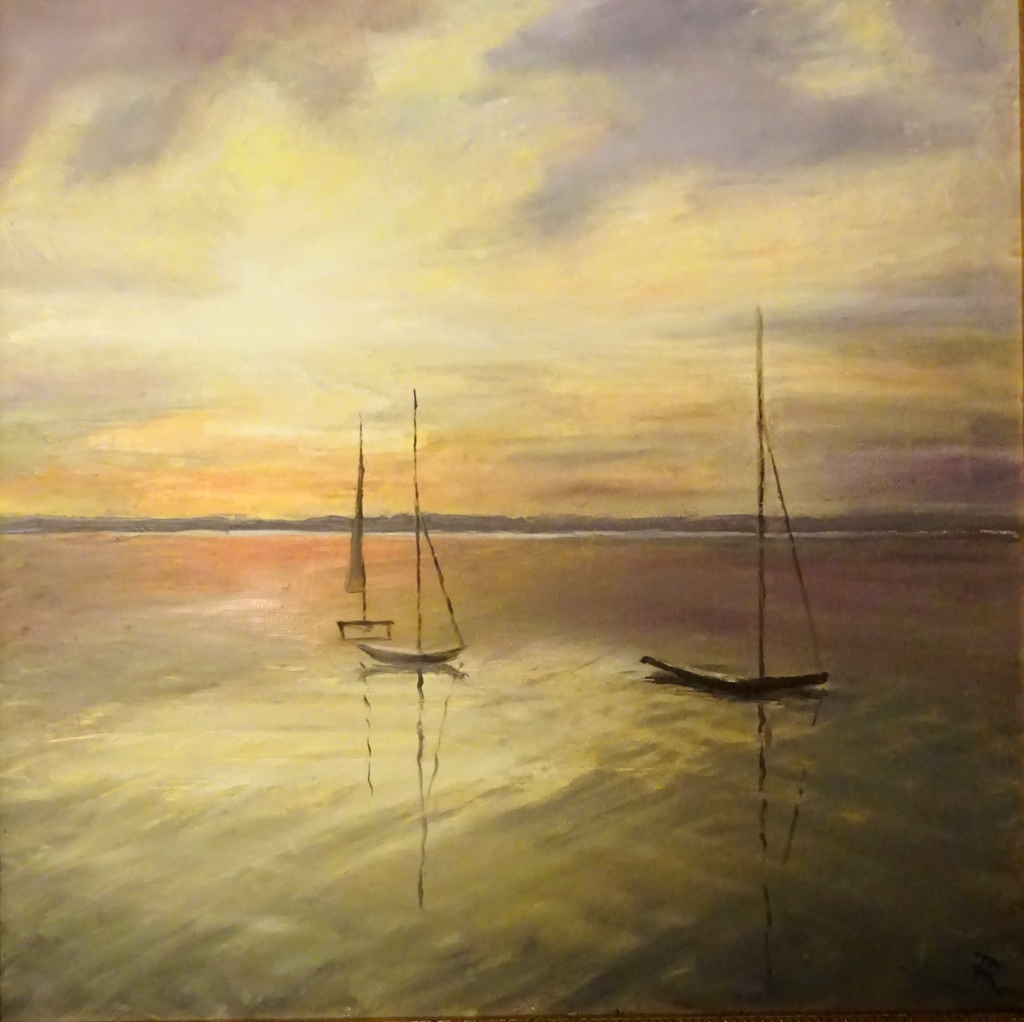 Balatoni naplemente ( Sundown of Balaton)