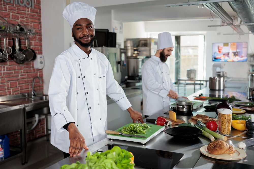 Homme en cuisine