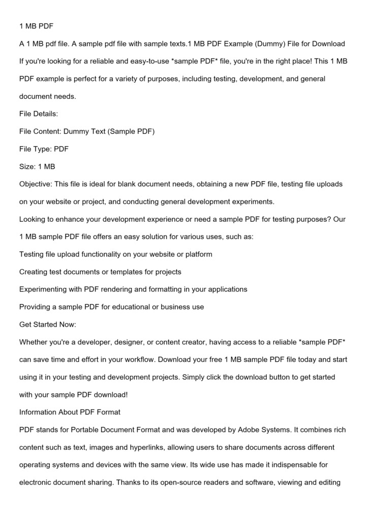 1 MB PDF