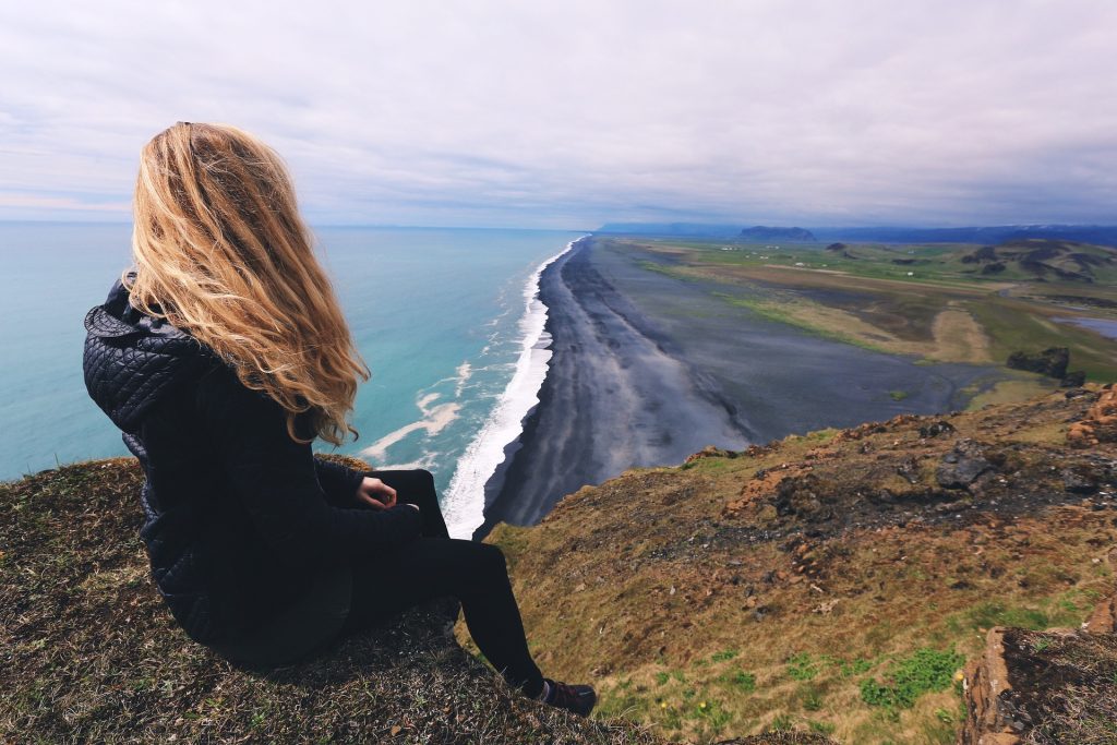 Clifftop View Over the Sea