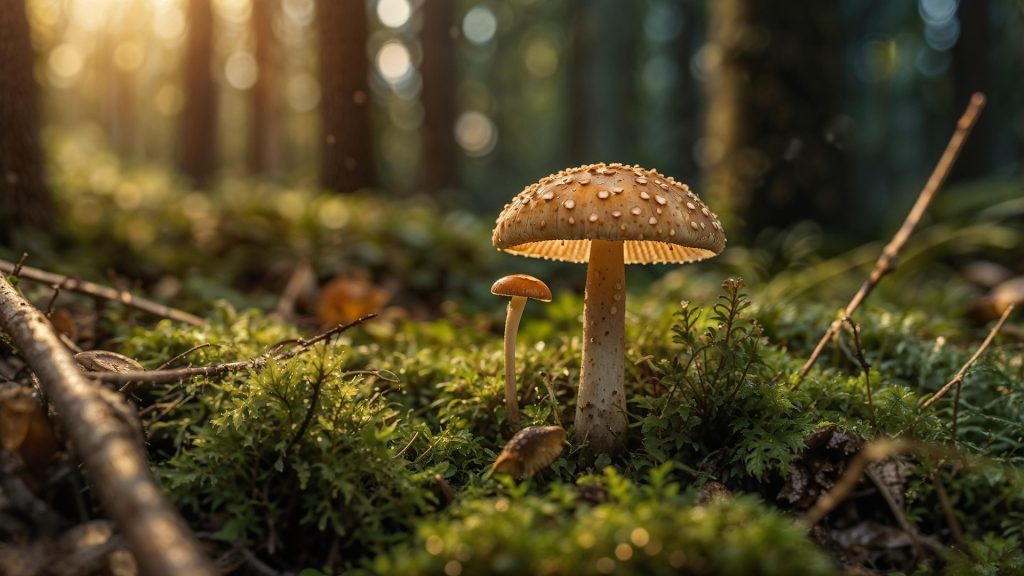 Mushroom in Moss
